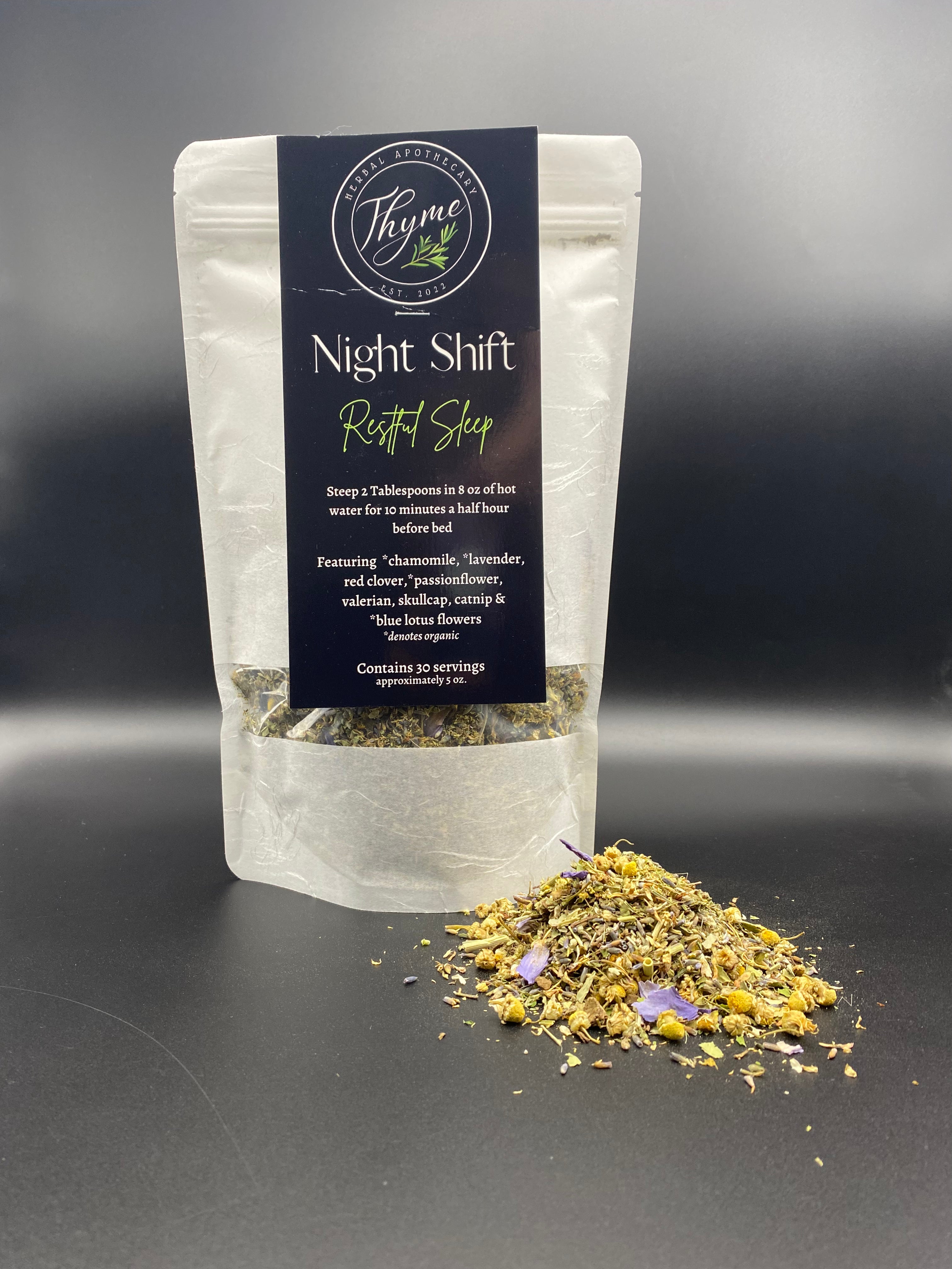 Night Shift Thyme Herbal Apothecary