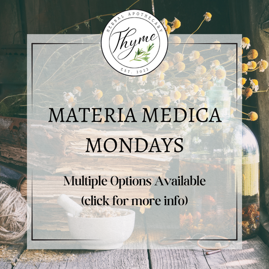 Materia Medica Mondays